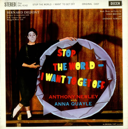Anthony Newley Stop The World - I Want To Get Off vinyl LP album (LP record) UK AN3LPST512931
