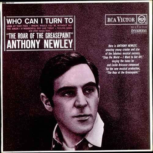 Anthony Newley Who Can I Turn To vinyl LP album (LP record) UK AN3LPWH510084