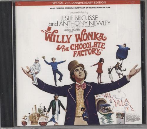 Anthony Newley Willy Wonka & The Chocolate Factory (Special 25th Anniversary Edition) CD album (CDLP) US AN3CDWI833467