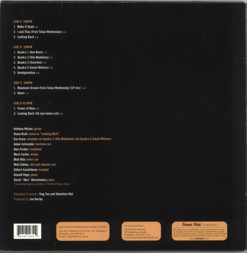 Anthony Wilson Power Of Nine 2-LP vinyl record set (Double LP Album) US AQX2LPO736238