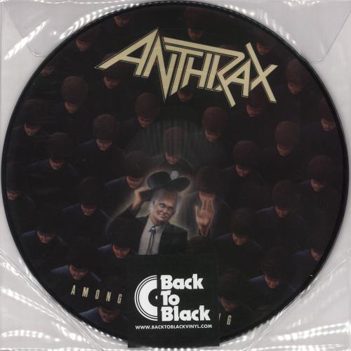 Anthrax Among The Living - Sealed picture disc LP (vinyl picture disc album) UK ANXPDAM732374