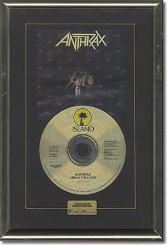 Anthrax Among The Living memorabilia UK ANXMMAM391774