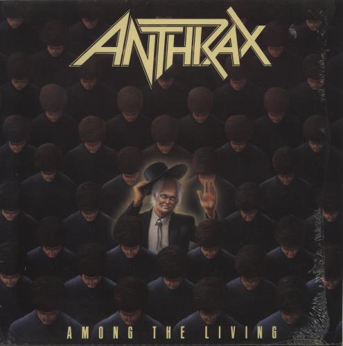 Anthrax Among The Living vinyl LP album (LP record) UK ANXLPAM868842