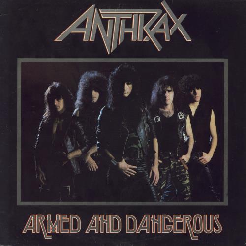 Anthrax Armed And Dangerous 12" vinyl single (12 inch record / Maxi-single) US ANX12AR827802