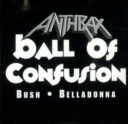 Anthrax Ball Of Confusion CD single (CD5 / 5") US ANXC5BA147197