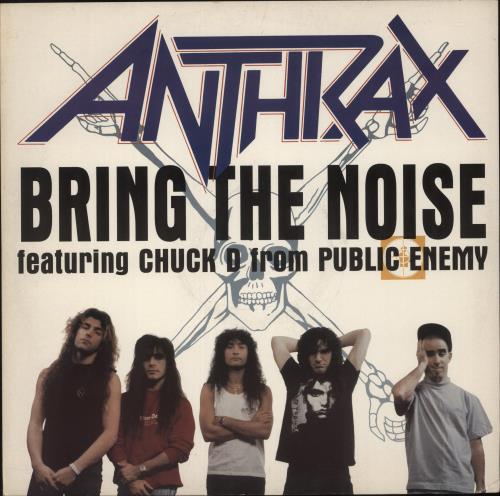Anthrax Bring The Noise 12" vinyl single (12 inch record / Maxi-single) UK ANX12BR107180