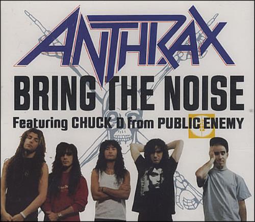 Anthrax Bring The Noise CD single (CD5 / 5") UK ANXC5BR173115