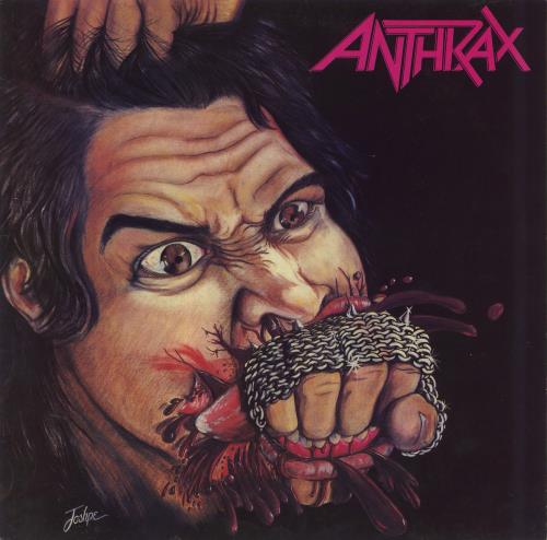 Anthrax Fistful Of Metal - EX vinyl LP album (LP record) UK ANXLPFI391835