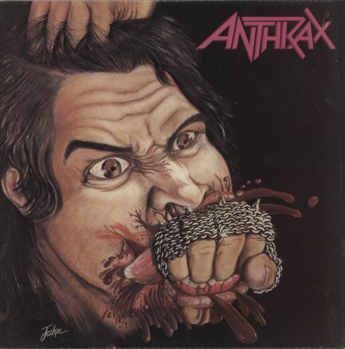Anthrax Fistful Of Metal - Shrink vinyl LP album (LP record) UK ANXLPFI849086