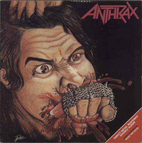Anthrax Fistful Of Metal 2-LP vinyl record set (Double LP Album) UK ANX2LFI168418