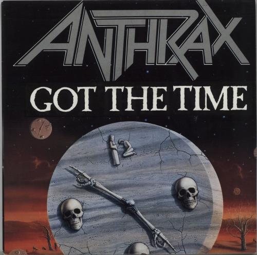 Anthrax Got The Time 7" vinyl single (7 inch record / 45) Spanish ANX07GO661627