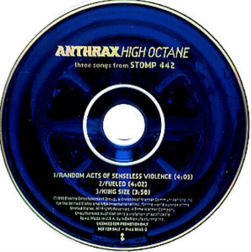 Anthrax High Octane CD single (CD5 / 5") US ANXC5HI95564