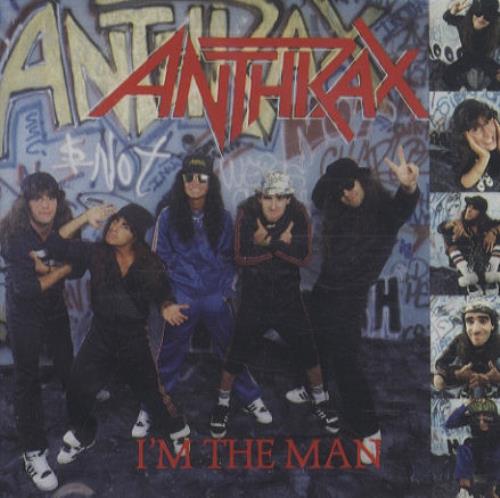 Anthrax I'm The Man CD album (CDLP) German ANXCDIM01587