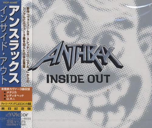 Anthrax Inside Out CD single (CD5 / 5") Japanese ANXC5IN167810
