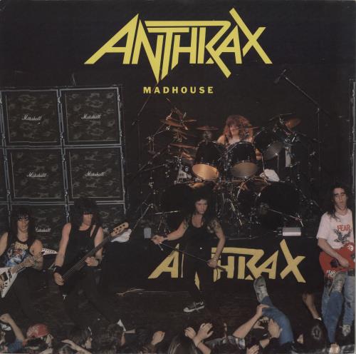 Anthrax Madhouse (Live From Belfast) 12" vinyl single (12 inch record / Maxi-single) UK ANX12MA672230