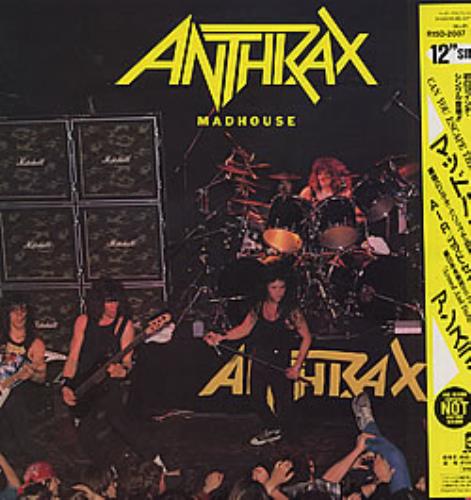 Anthrax Madhouse 12" vinyl single (12 inch record / Maxi-single) Japanese ANX12MA222590
