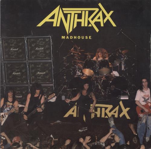 Anthrax Madhouse 12" vinyl single (12 inch record / Maxi-single) UK ANX12MA391838