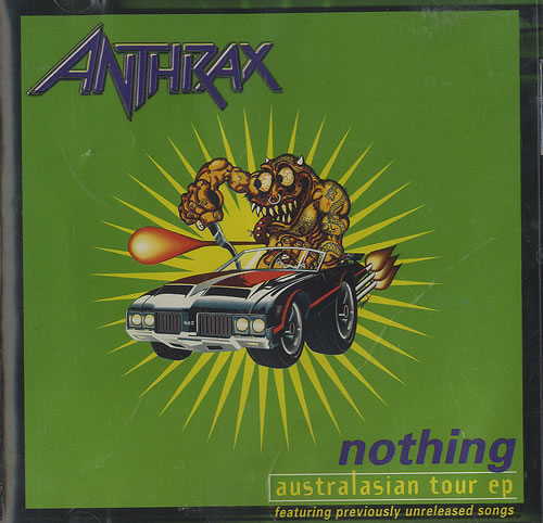 Anthrax Nothing: Australian Tour EP CD single (CD5 / 5") US ANXC5NO491021