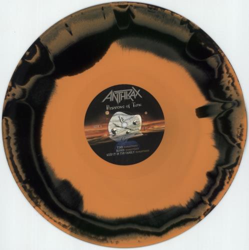 Anthrax Persistence Of Time 4-LP vinyl album record set US ANX4LPE880979