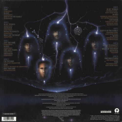 Anthrax Persistence Of Time 4-LP vinyl album record set US ANX4LPE880979