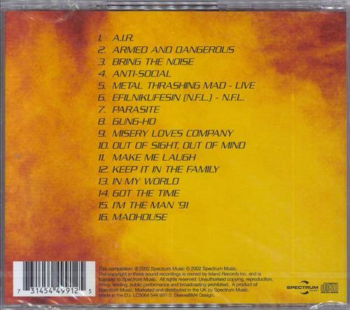 Anthrax The Collection - Sealed CD album (CDLP) UK ANXCDTH831431