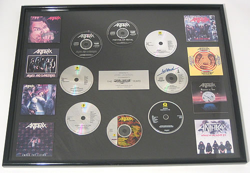 Anthrax The Megaforce Years award disc UK ANXAWTH354805