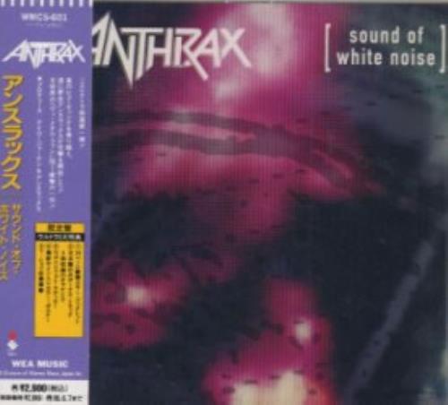 Anthrax The Sound Of White Noise CD album (CDLP) Japanese ANXCDTH19225
