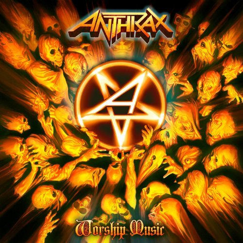 Anthrax Worship Music CD album (CDLP) Japanese ANXCDWO544188