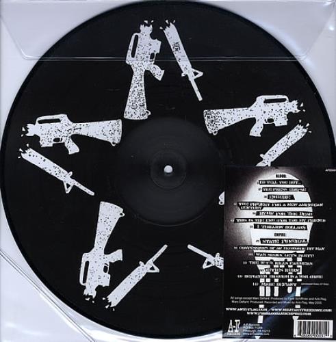 Anti-Flag For Blood And Empire picture disc LP (vinyl picture disc album) US AN7PDFO362307