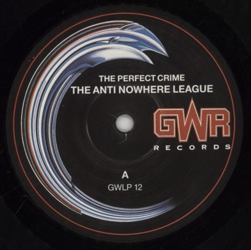 Anti-Nowhere League The Perfect Crime vinyl LP album (LP record) UK A-NLPTH306650