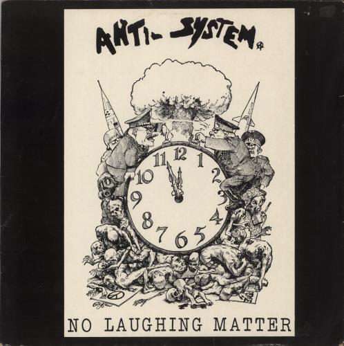 Anti-System No Laughing Matter vinyl LP album (LP record) UK 981LPNO877718