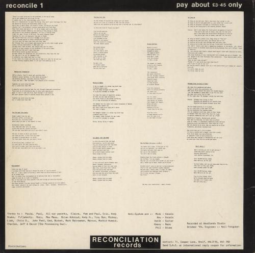 Anti-System No Laughing Matter vinyl LP album (LP record) UK 981LPNO877718