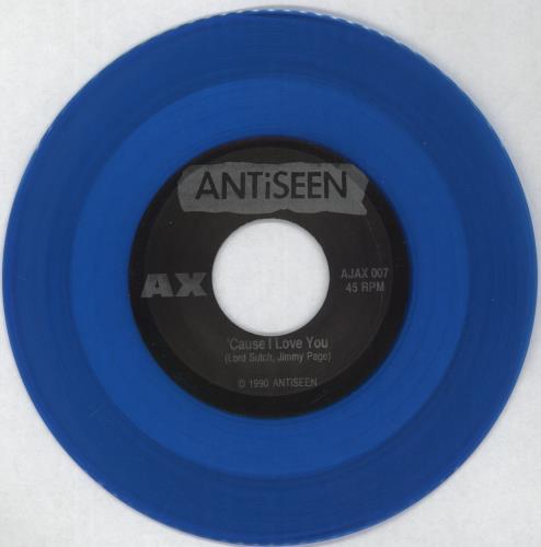 Antiseen Two Headed Dog - Blue Vinyl 7" vinyl single (7 inch record / 45) US O2707TW870477