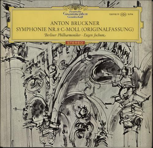 Anton Bruckner Symphonie Nr. 8 2-LP vinyl record set (Double LP Album) German B1P2LSY763740
