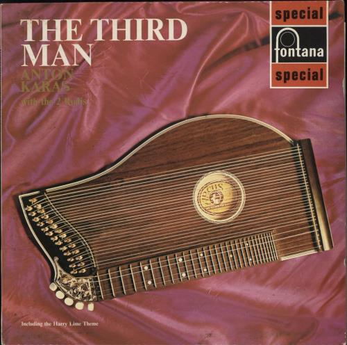 Anton Karas The Third Man vinyl LP album (LP record) UK A6ULPTH766877