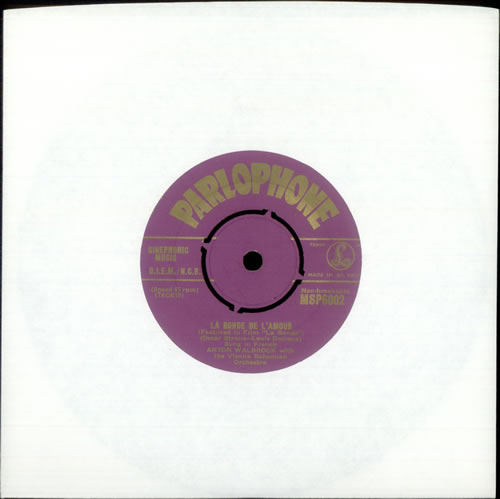Anton Walbrook La Ronde De L'Amour 7" vinyl single (7 inch record / 45) UK A1T07LA517321