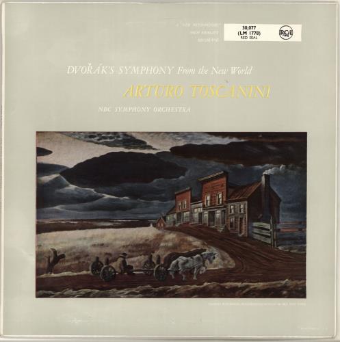 Antonín Dvorák Dvorák's Symphony From The New World vinyl LP album (LP record) South African DDQLPDV701941