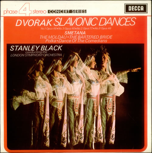 Antonn Dvork Slavonic Dances / The Moldau & The Bartered Bride vinyl LP album (LP record) UK DDQLPSL538254