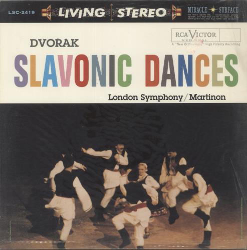 Anton�n Dvor�k Slavonic Dances - 180gm vinyl LP album (LP record) UK DDQLPSL881174