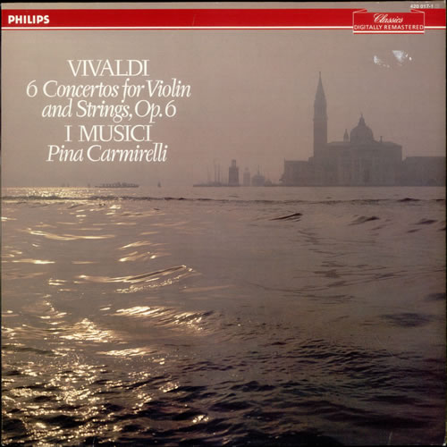Antonio Vivaldi 6 Concertos for Violin and Strings, Op. 6 vinyl LP album (LP record) Dutch VI2LPCO538223