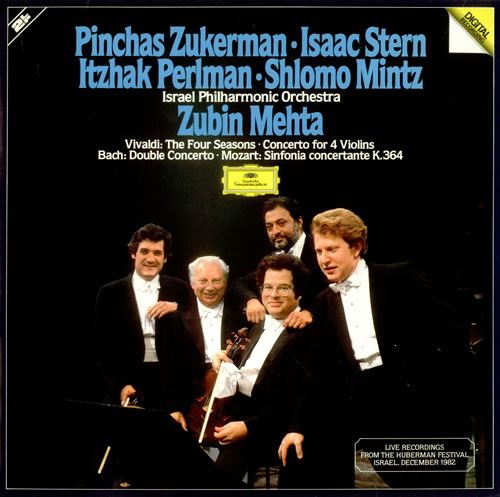 Antonio Vivaldi The Four Seasons / Concerto for 4 Violins 2-LP vinyl record set (Double LP Album) German VI22LTH526182