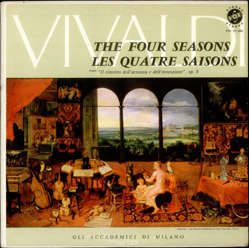 Antonio Vivaldi The Four Seasons vinyl LP album (LP record) US VI2LPTH538858