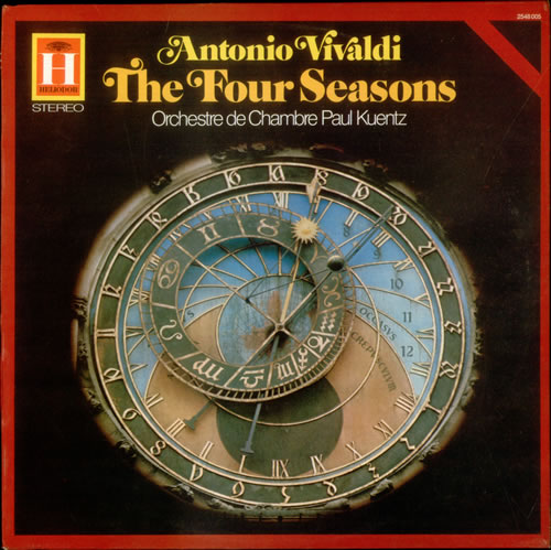 Antonio Vivaldi The Four Seasons vinyl LP album (LP record) UK VI2LPTH539651