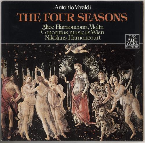 Antonio Vivaldi The Four Seasons vinyl LP album (LP record) German VI2LPTH740260
