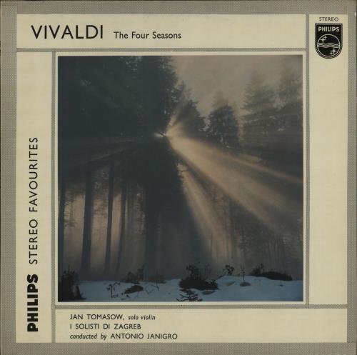 Antonio Vivaldi The Four Seasons vinyl LP album (LP record) UK VI2LPTH762559