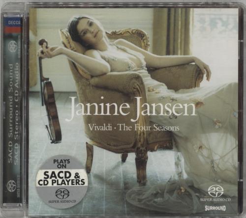 Antonio Vivaldi The Four Seasons super audio CD SACD UK VI2SATH888996