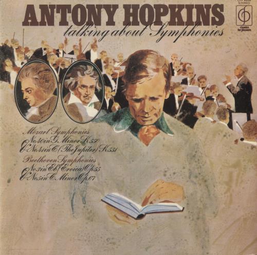 Antony Hopkins Talking About Symphonies vinyl LP album (LP record) UK ZZVLPTA743641