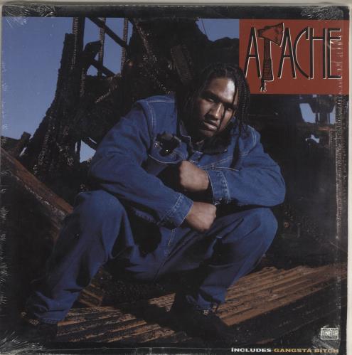 Apache (Rap) Apache Ain't Shit - shrink vinyl LP album (LP record) US 0-QLPAP743738