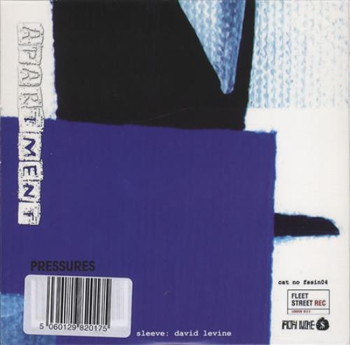 Apartment Pressures / Ghost Of An Unforgivable Past 2-CD single set (Double CD single) UK APN2SPR392514