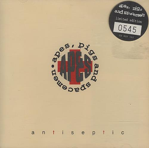 Apes, Pigs & Spacemen Antiseptic CD single (CD5 / 5") UK AFXC5AN398586